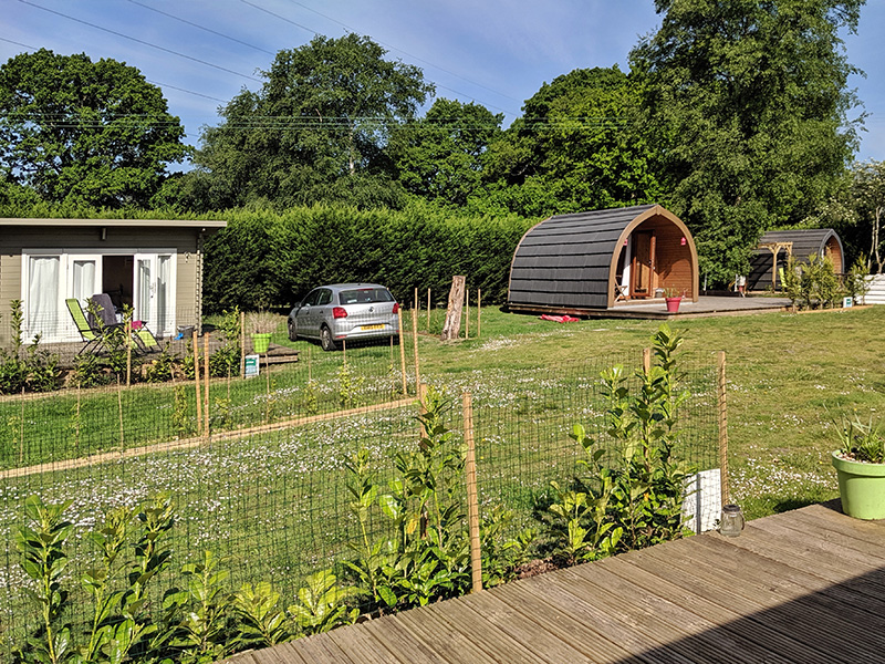 Back of Beyond Glamping Village Lodge and pods