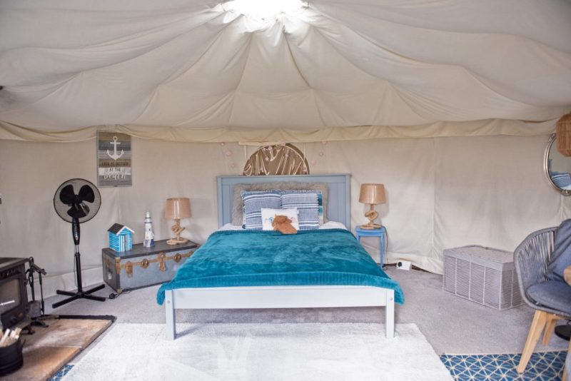 Spacious yurt